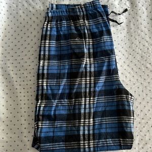 Never Worn and Comfy! Plaid Sleeping Pants, Blue, Size Large